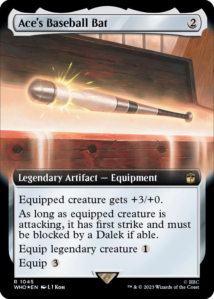 Ace's Baseball Bat (Extended Art) (Surge Foil)