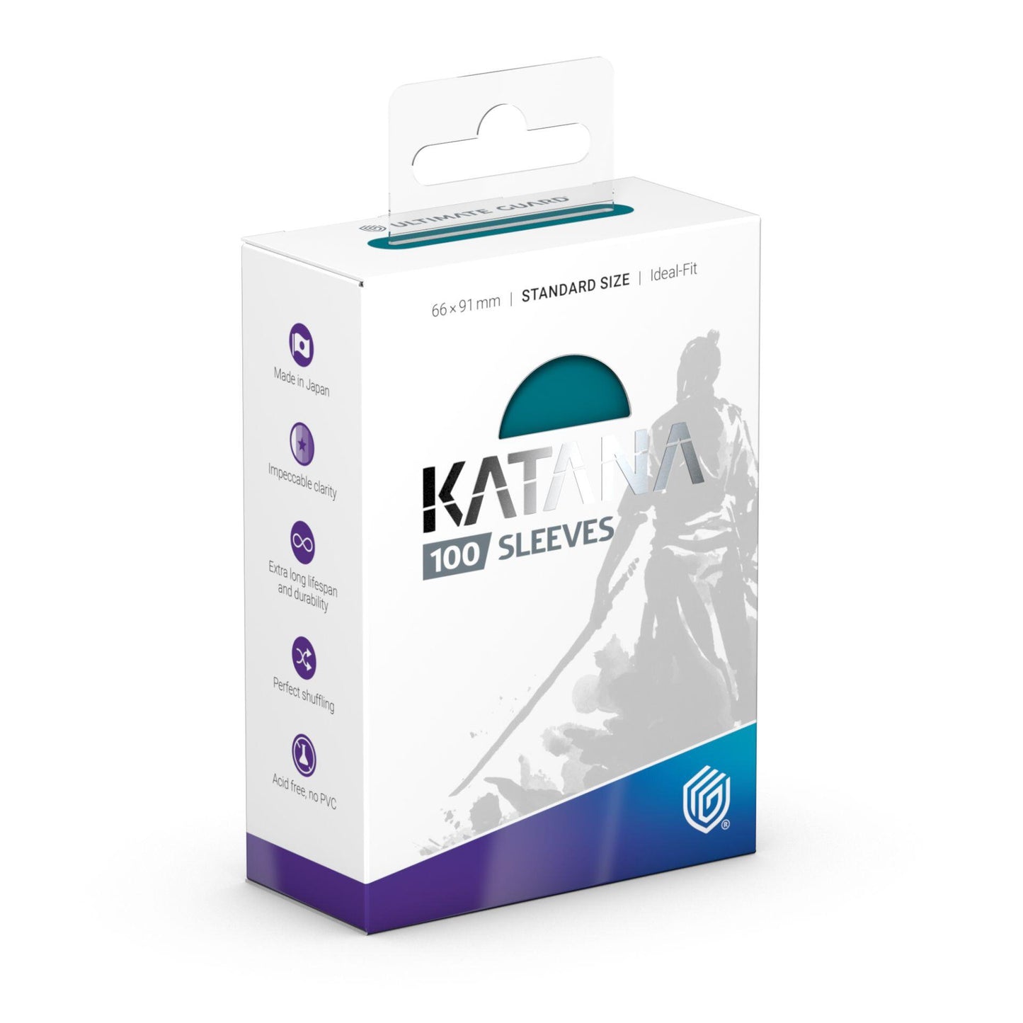 Katana Standard Size Sleeves - Great Wave (100-Pack)