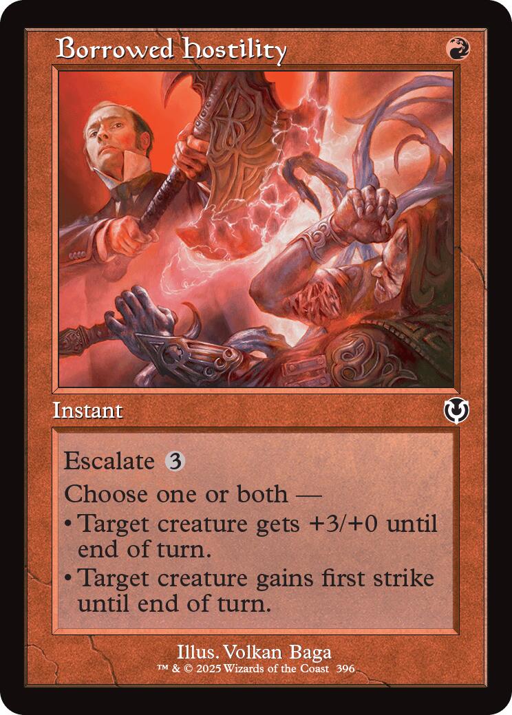 Borrowed Hostility (Retro Frame)