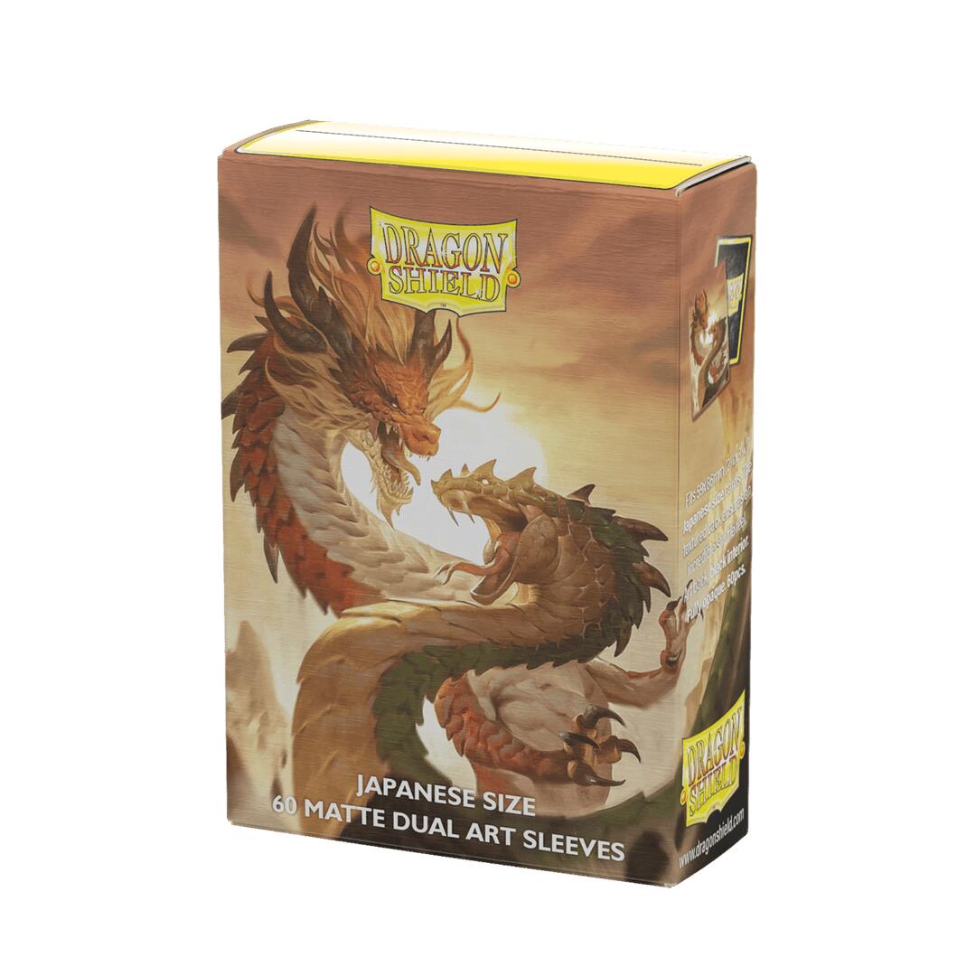 Dragon Shield Dual Matte: Japanese Art Sleeves - Wood Snake 2025 (60-Pack)