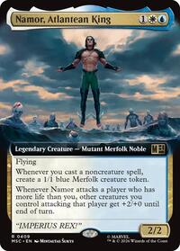 Namor, Atlantean King (Extended Art)