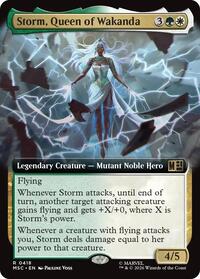 Storm, Queen of Wakanda (Extended Art)