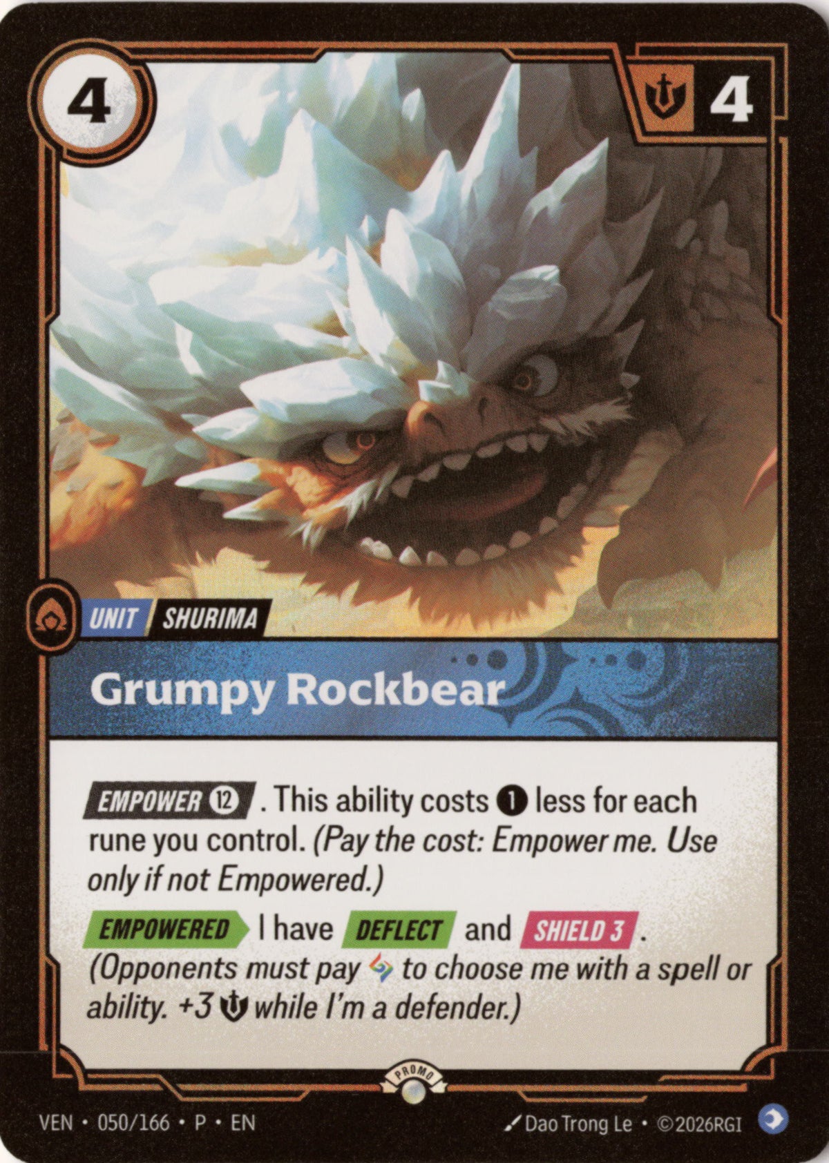 Grumpy Rockbear