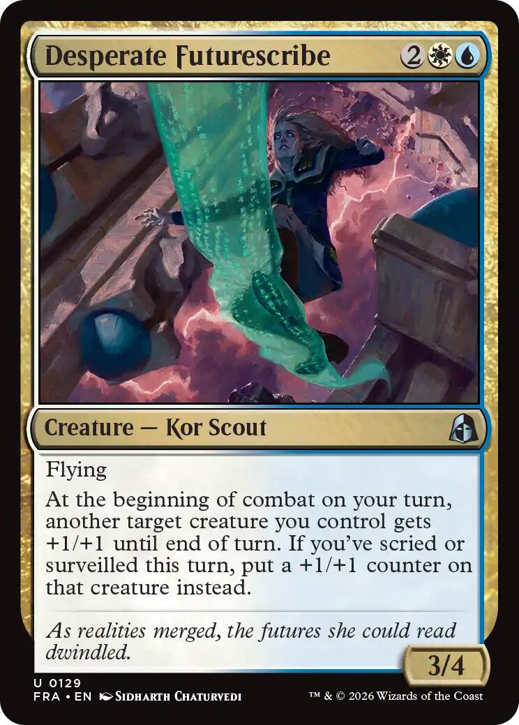 Desperate Futurescribe