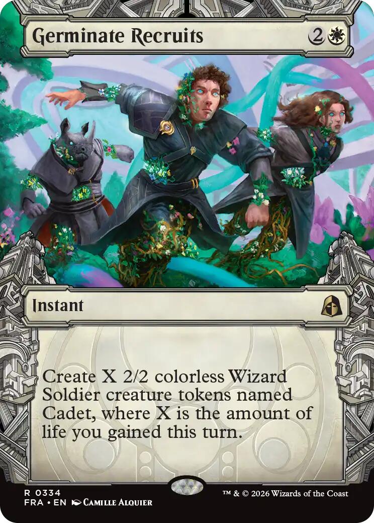 Germinate Recruits (Showcase)