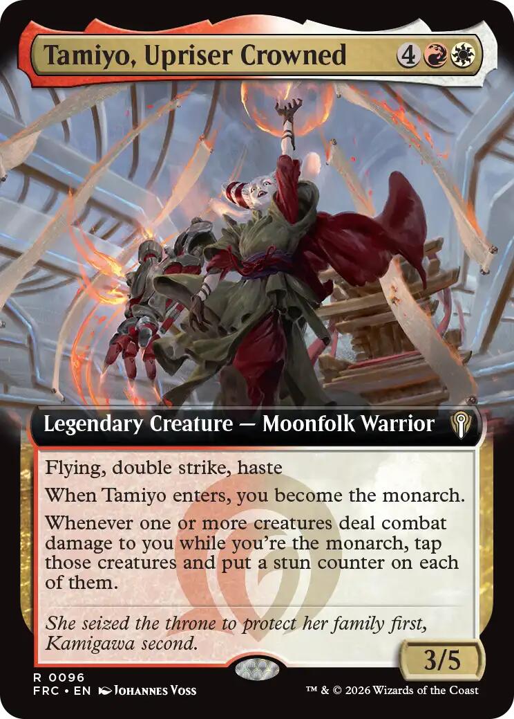 Tamiyo, Upriser Crowned (Extended Art)
