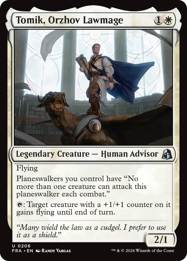 Tomik, Orzhov Lawmage