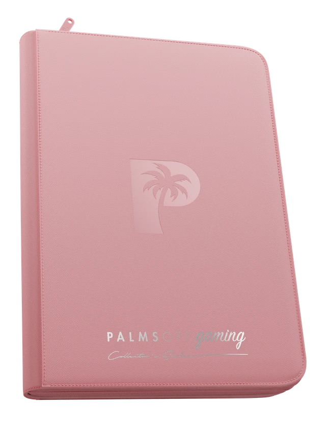 Collector's Series Top Loader Zip Binder - 9 Pocket - Pink