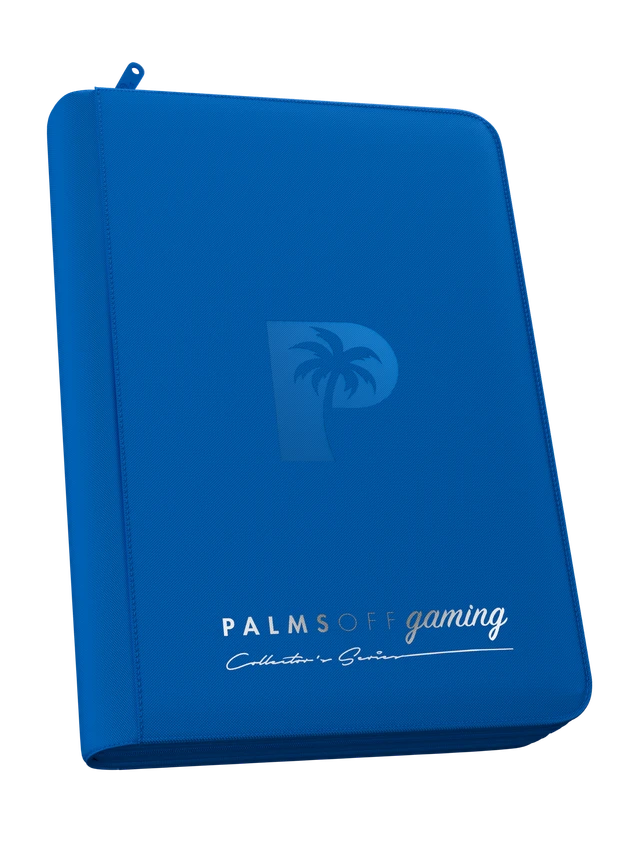 Collector's Series 4 Pocket Zip Binder - Blue
