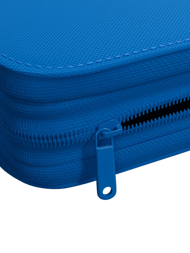 Collector's Series 4 Pocket Zip Binder - Blue