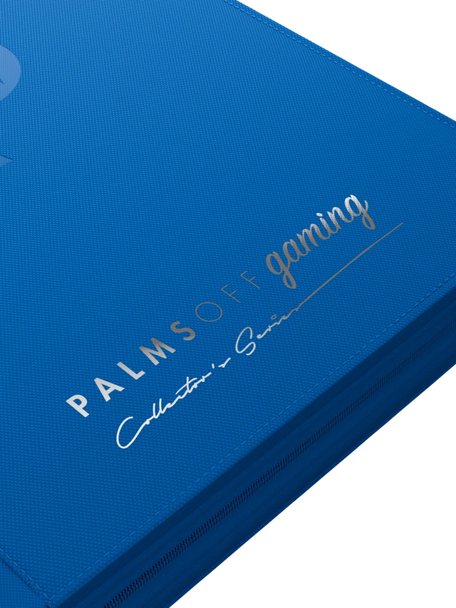Collector's Series 9 Pocket Zip Binder - Blue