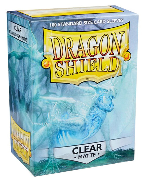 Dragon Shield Matte Sleeves - Clear (100-Pack) [0]