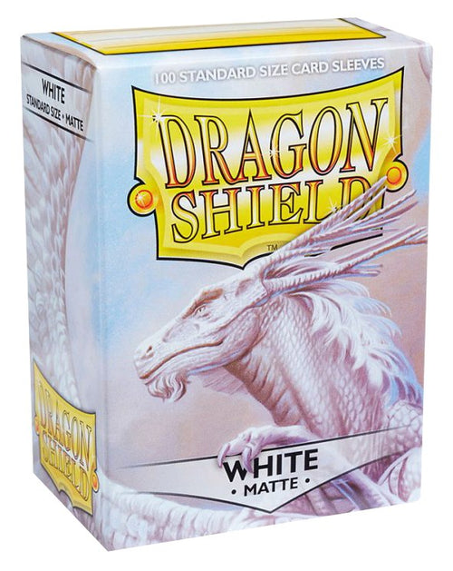 Dragon Shield Matte Sleeves - White (100-Pack) [000]