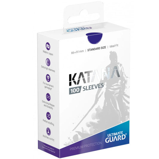 Katana 2019 Standard Size Sleeves - Blue (100-Pack) [0]