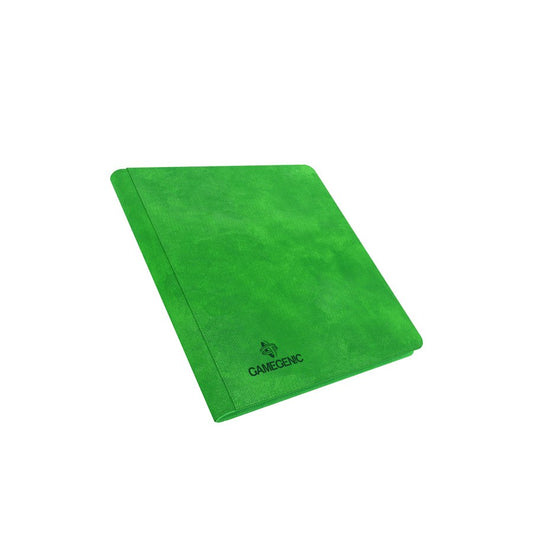 GameGenic Zip-Up Album 24-Pocket Side-Loading - Green