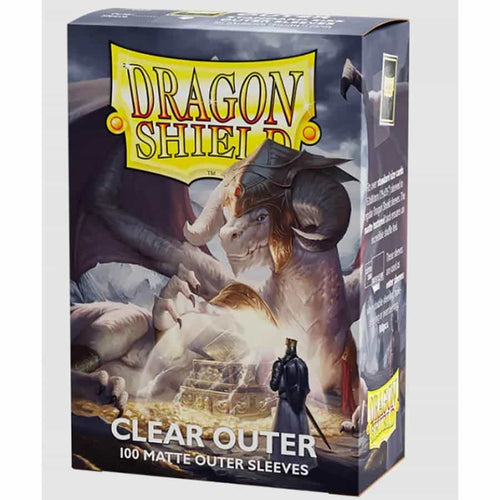 Dragon Shield Matte Outer Sleeves - Clear (100-Pack) [0]