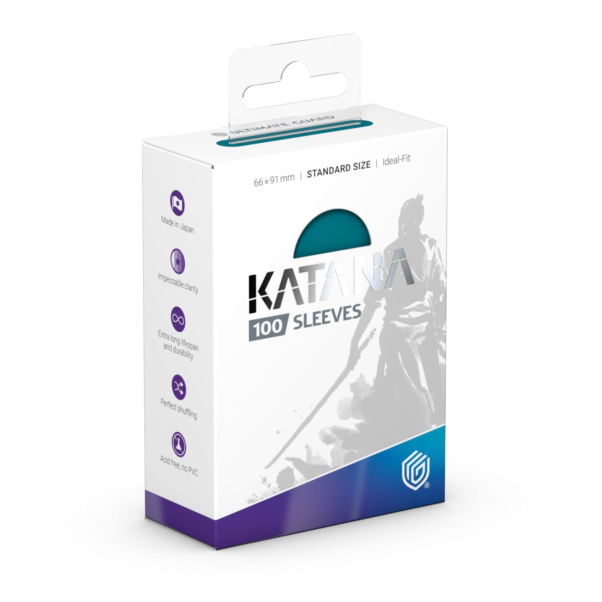 Katana Standard Size Sleeves - Great Wave (100-Pack)