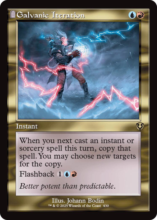 Galvanic Iteration (Retro Frame)