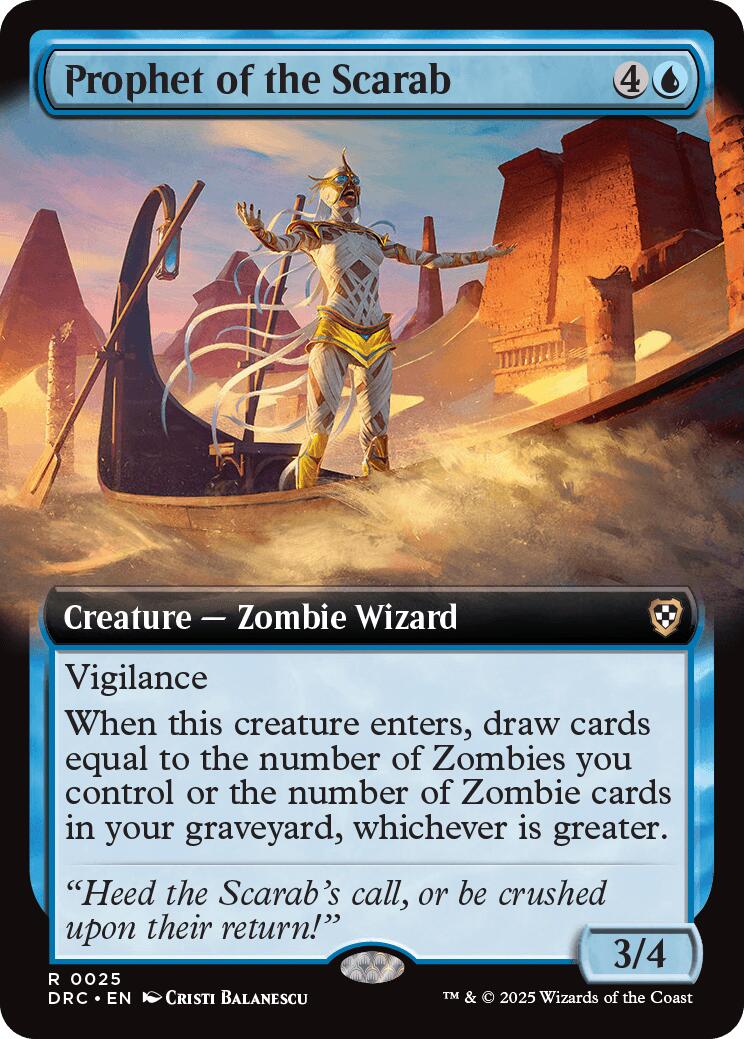 Prophet of the Scarab (Extended Art)