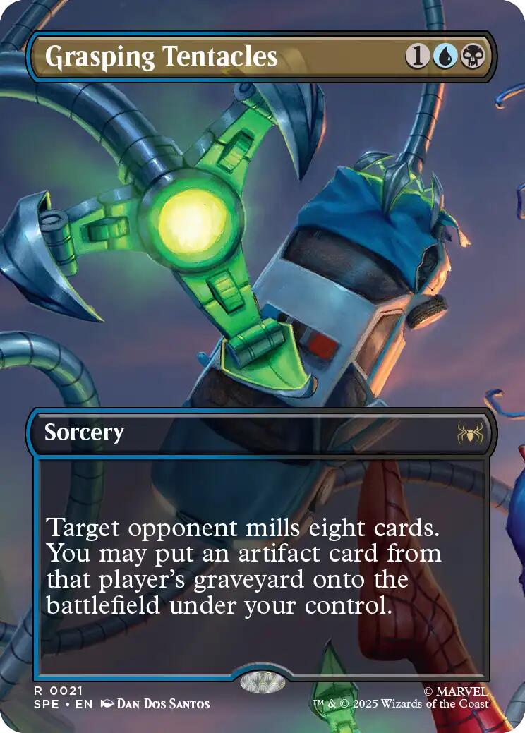 Grasping Tentacles (Borderless)