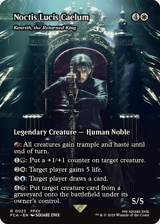 Noctis Lucis Caelum - Kenrith, the Returned King (Showcase)