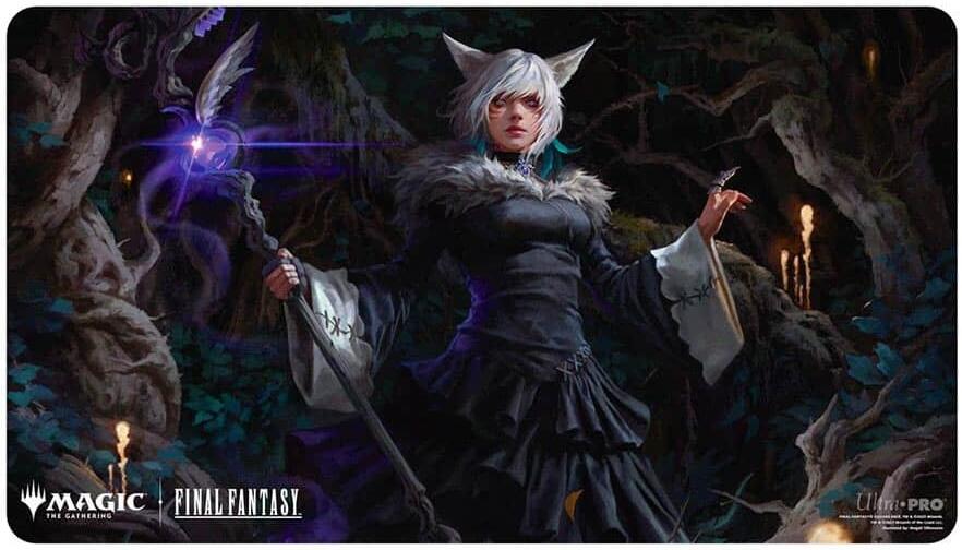 FINAL FANTASY Playmat for Magic: The Gathering - Commander Y'shtola, Night's Blessed
