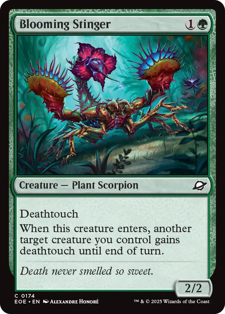 Blooming Stinger
