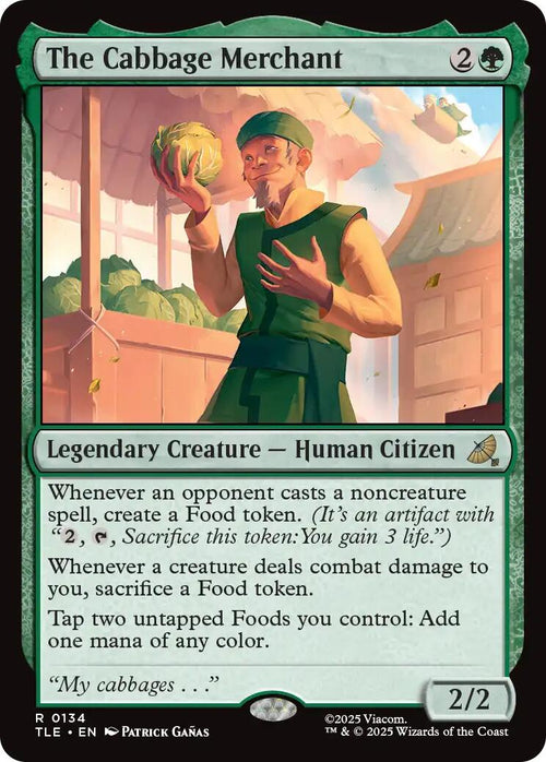 The Cabbage Merchant [TLE - 134]