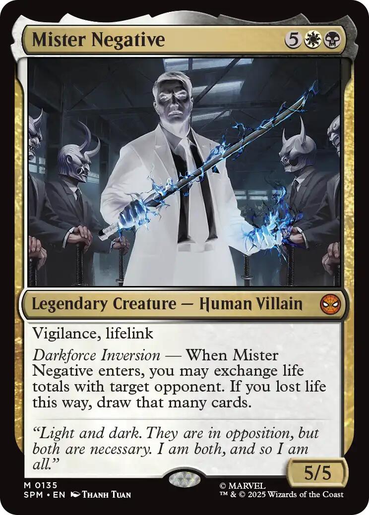 Mister Negative
