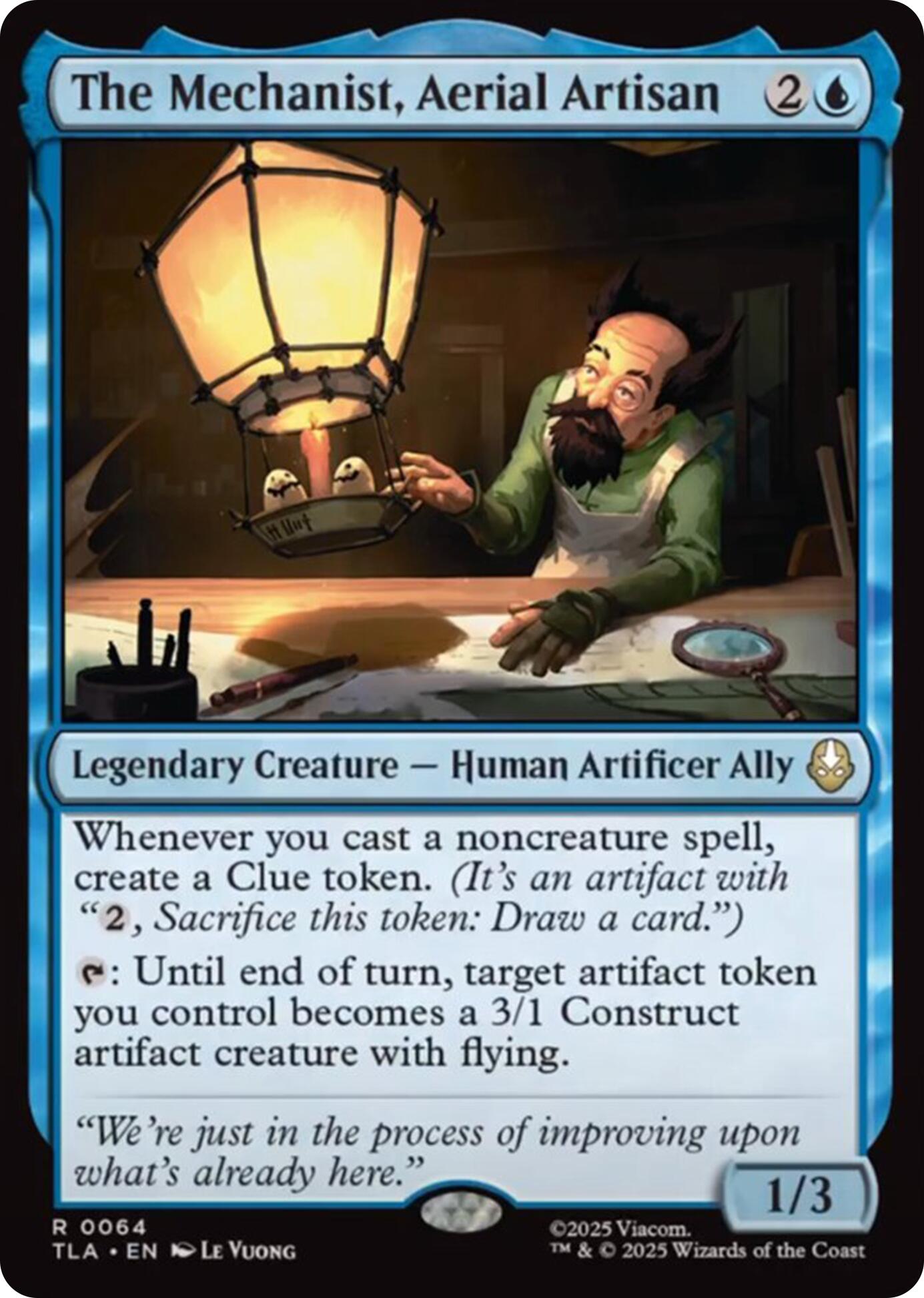 The Mechanist, Aerial Artisan