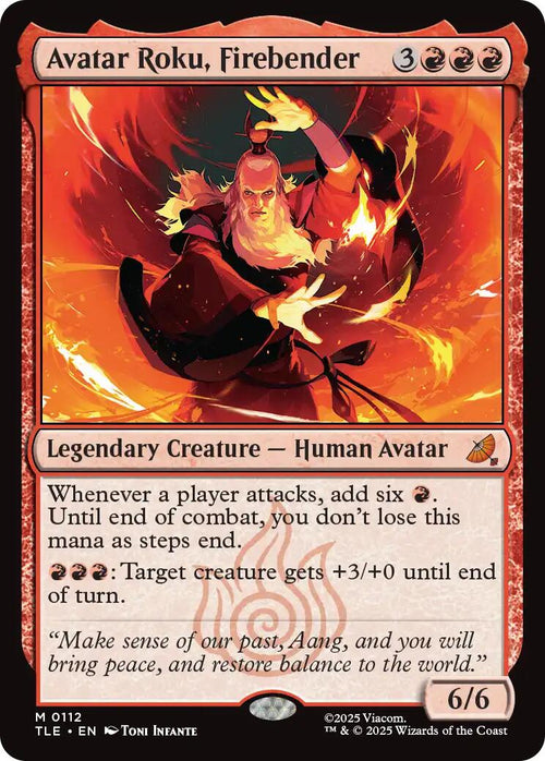 Avatar Roku, Firebender [TLE - 112]