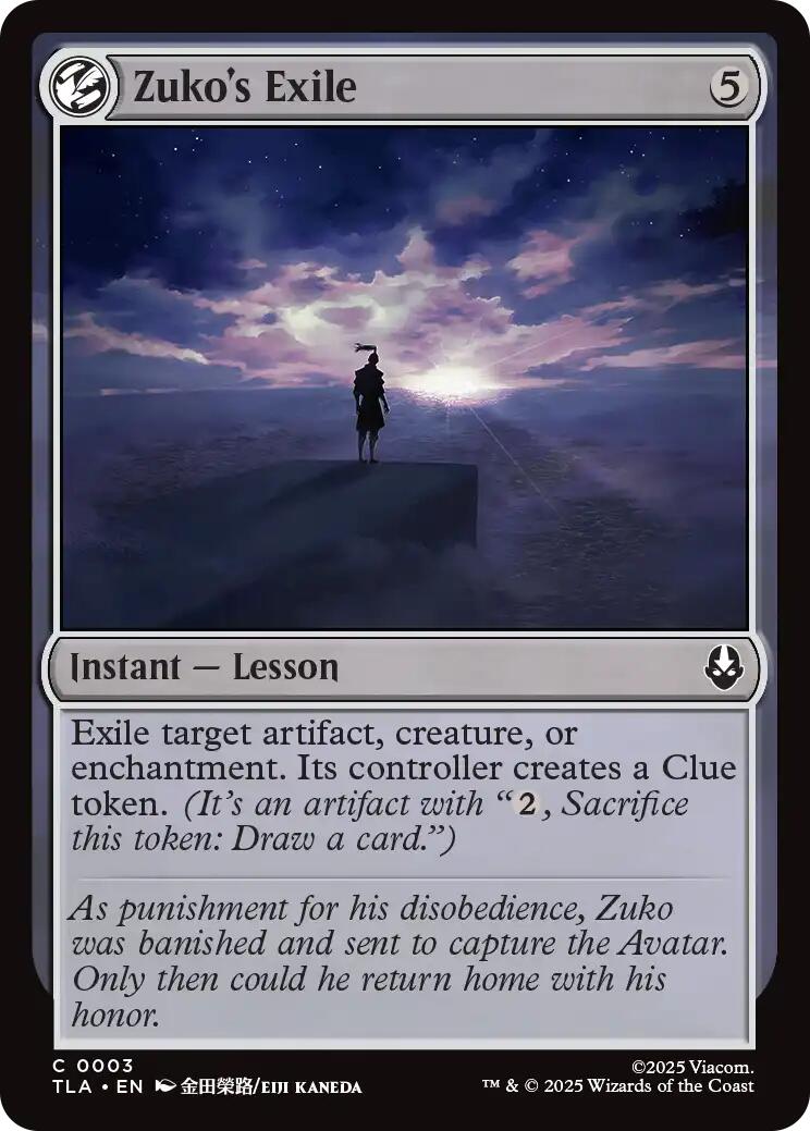 Zuko's Exile