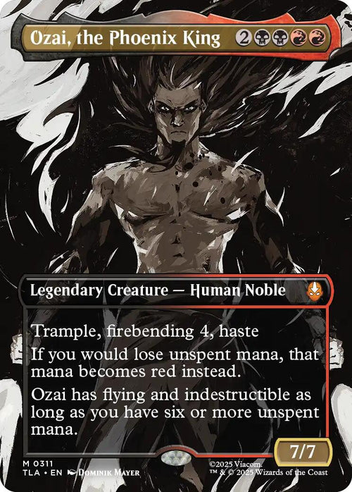 Ozai, the Phoenix King (0311) (Borderless) [TLA - 311]