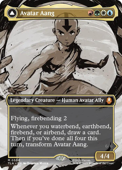 Avatar Aang (Borderless) [TLA - 308]