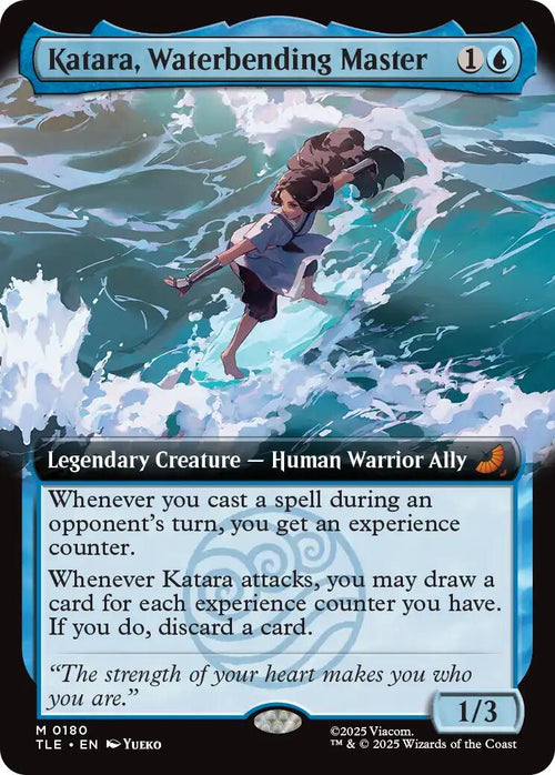Katara, Waterbending Master (Extended Art) [TLE - 180]