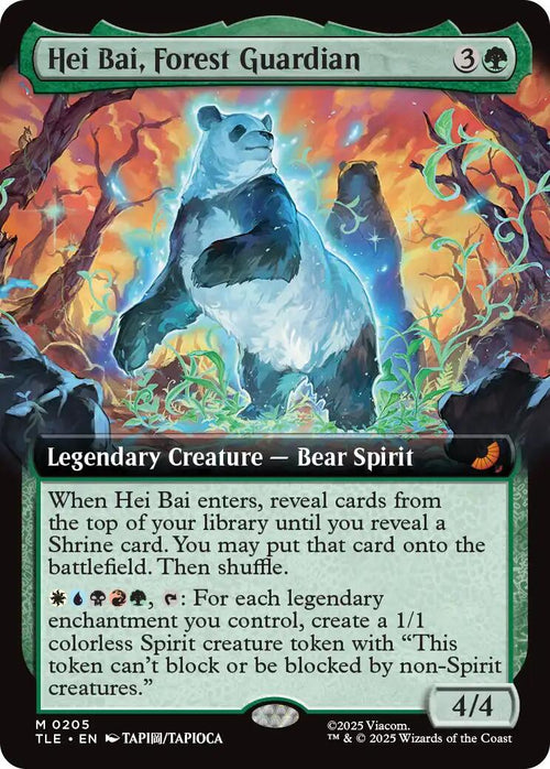Hei Bai, Forest Guardian (Extended Art) [TLE - 205]