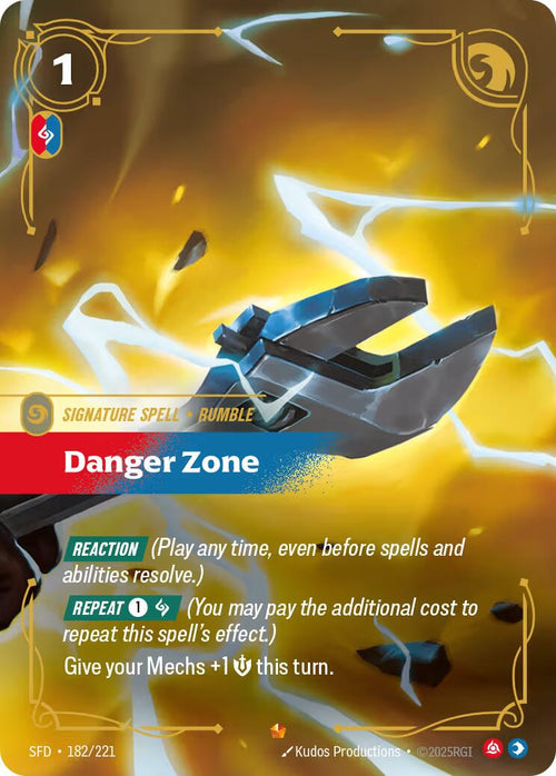 Danger Zone [SFD - 182/221]
