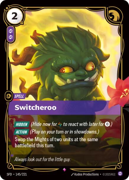 Switcheroo [SFD - 145/221]