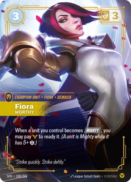 Fiora - Worthy [SFD - 180/221]