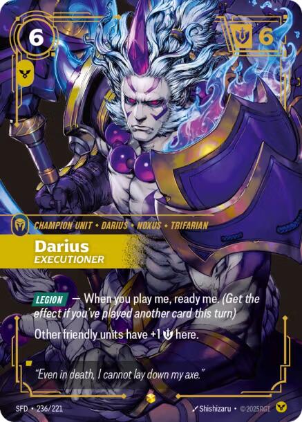 Darius - Executioner (Overnumbered) [SFD - 236/221]