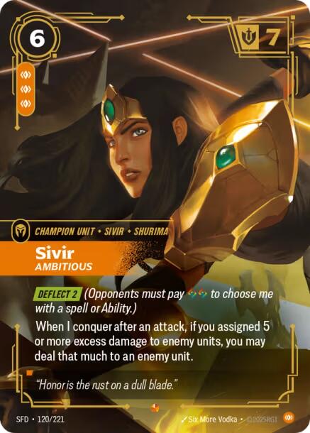 Sivir - Ambitious [SFD - 120/221]