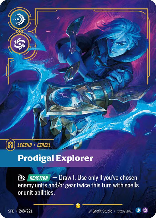 Ezreal, Prodigal Explorer (Overnumbered) [SFD - 248/221]