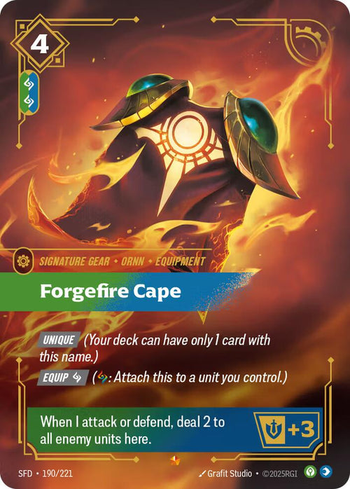 Forgefire Cape [SFD - 190/221]