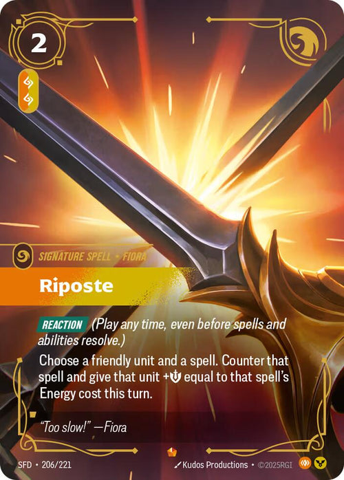 Riposte [SFD - 206/221]