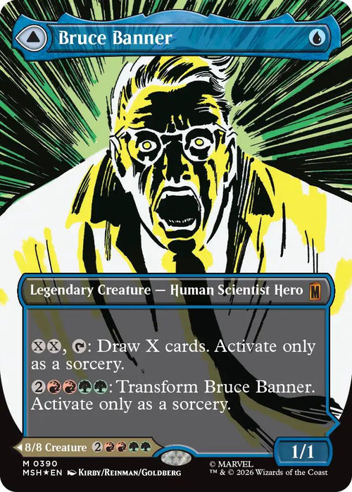 Bruce Banner (Borderless) (0390) [MSH - 390]
