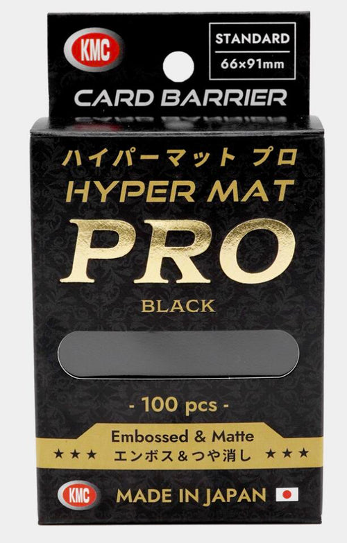KMC Card Barrier - Hyper Matte PRO - Black (100-Pack) [100]