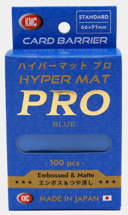 KMC Card Barrier - Hyper Matte PRO - Blue (100-Pack)