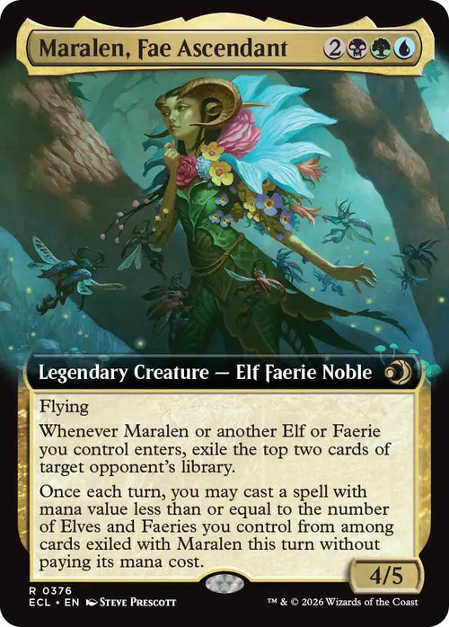 Maralen, Fae Ascendant (Extended Art) [ECL - 376]