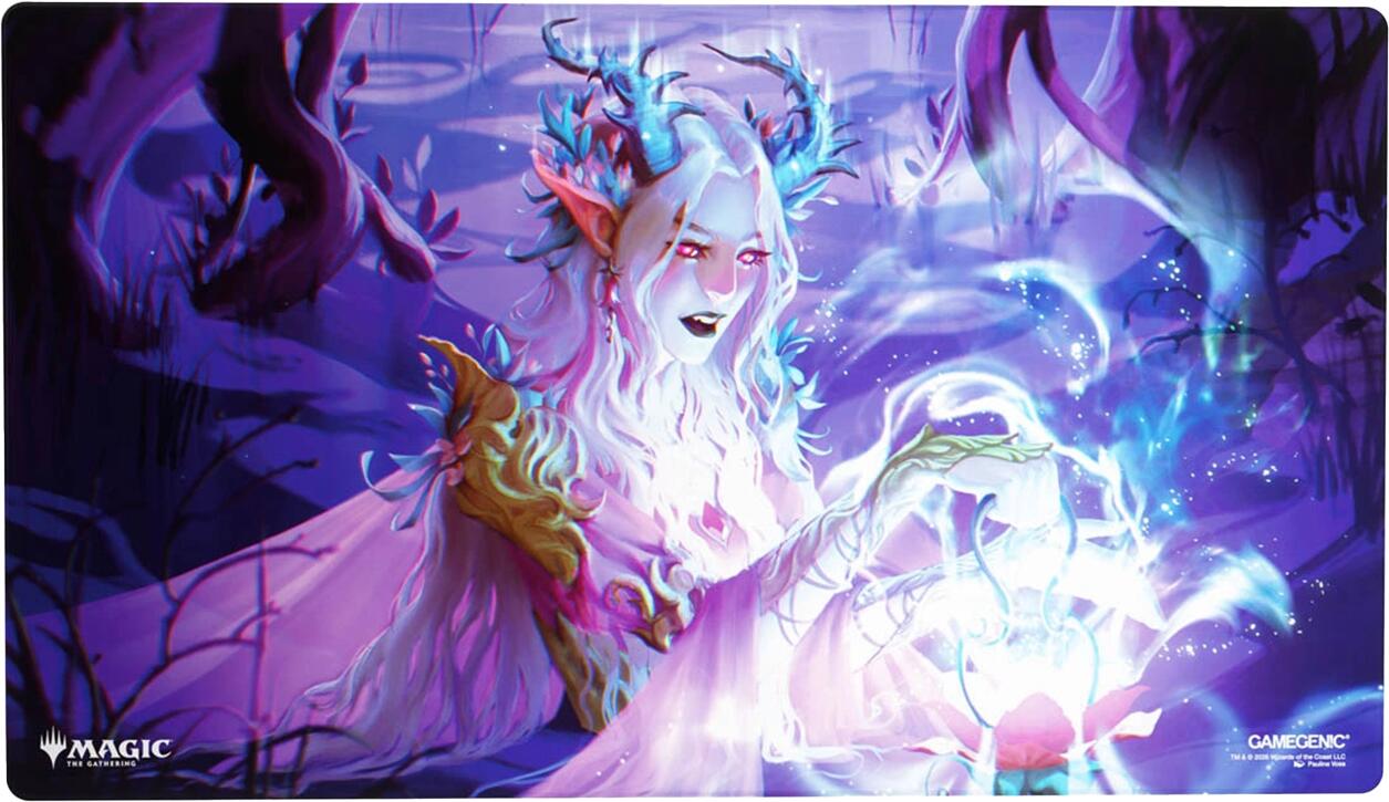 Magic: The Gathering Lorwyn Eclipsed Shiny Playmat - Twilight Diviner