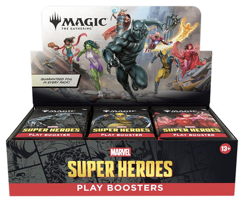 [Preorder] Marvel Super Heroes - Play Booster Display [MSH]